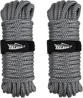 Dock Lines Nylon Rope Dock Lines for Boats 25ft & 35ft Pack - Durable