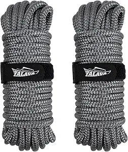 Dock Lines Nylon Rope for Boats - Durable 25ft & 35ft Lines