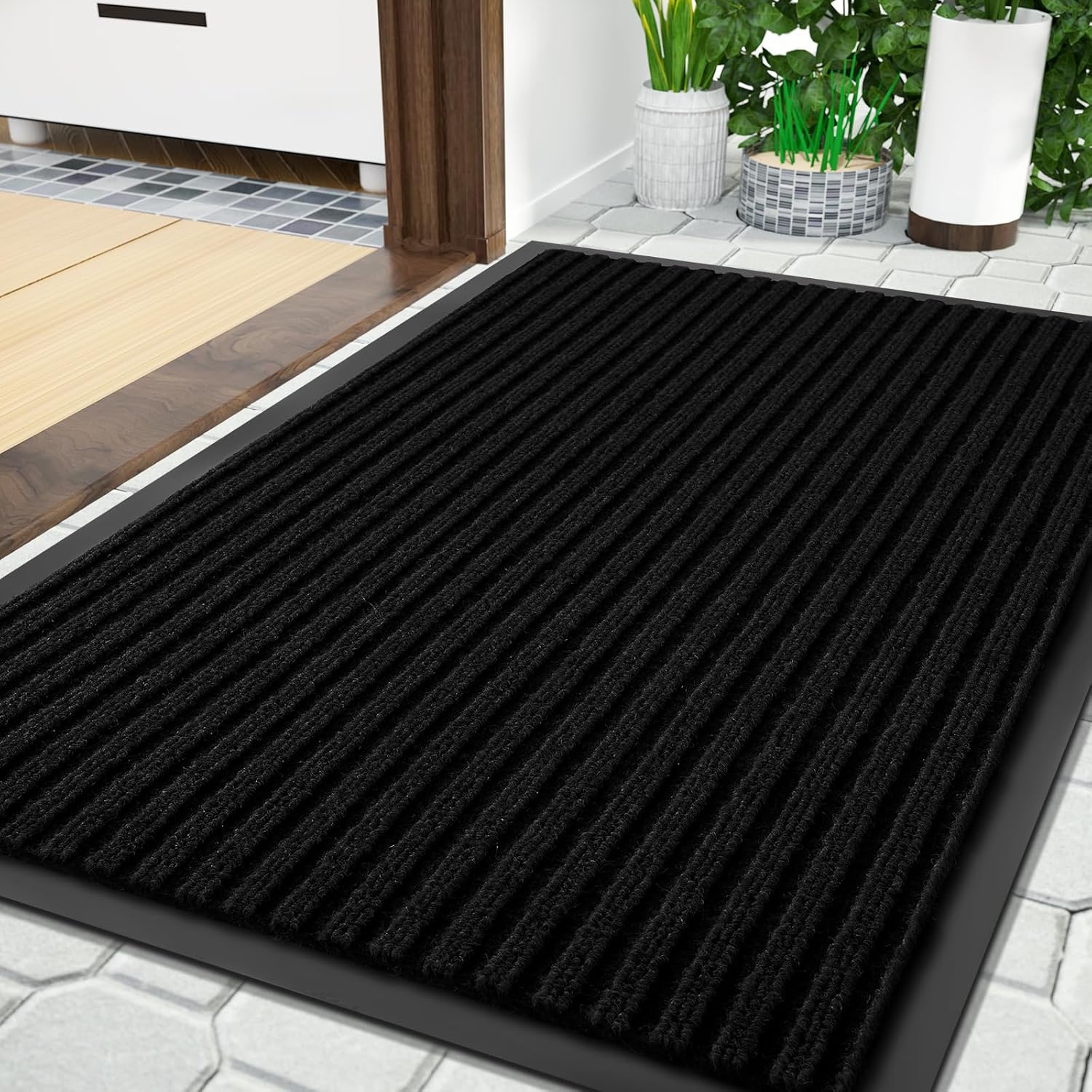 Yimobra Waterproof All-Season Doormat for Indoor and Outdoor Use