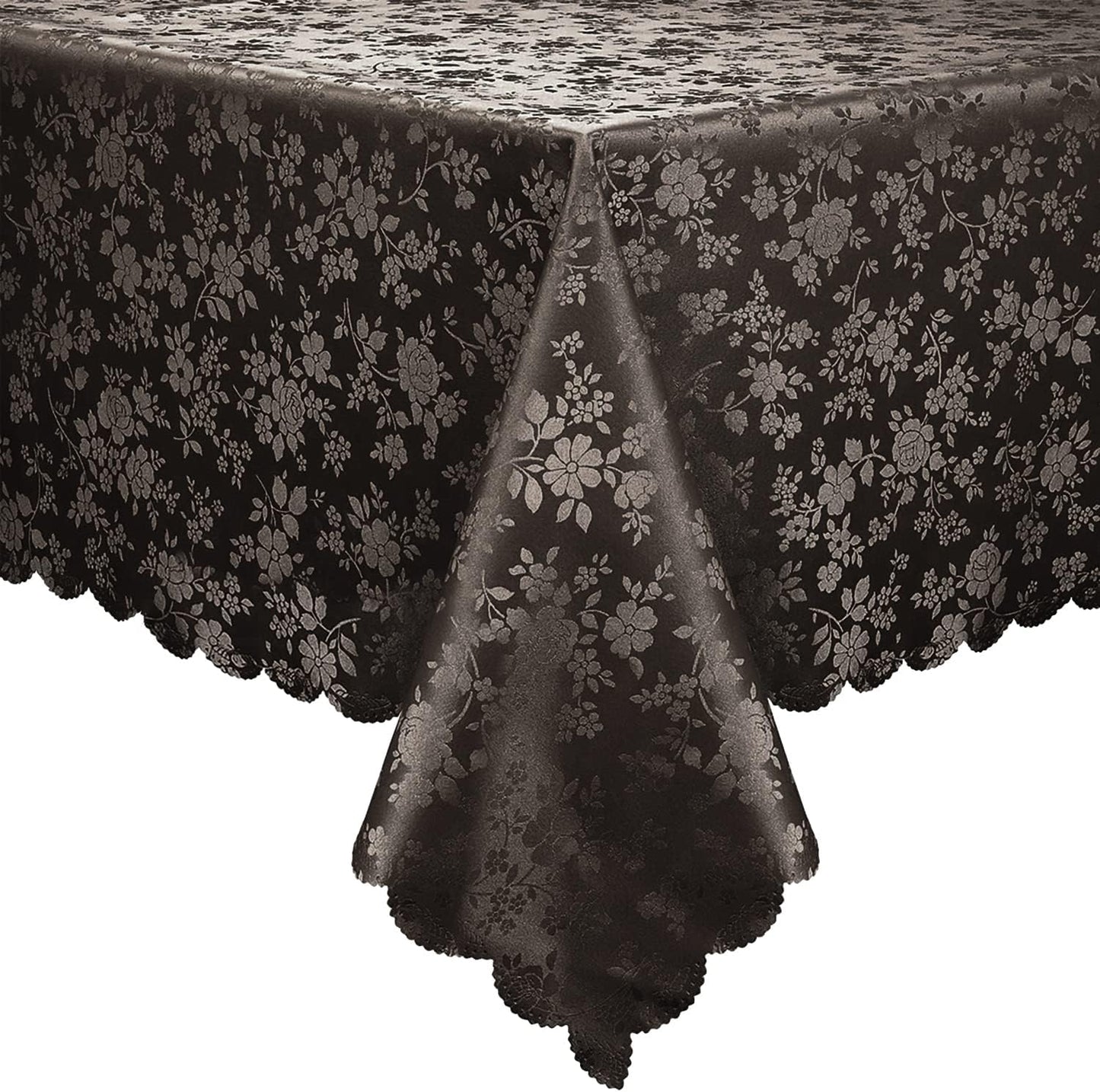Smiry Rectangle Table Cloth - Elegant Waterproof Vinyl Cover