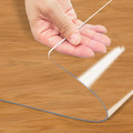 Kasepie 42 x 42 in Clear Table Cover Protector - Thick 1.5mm PVC