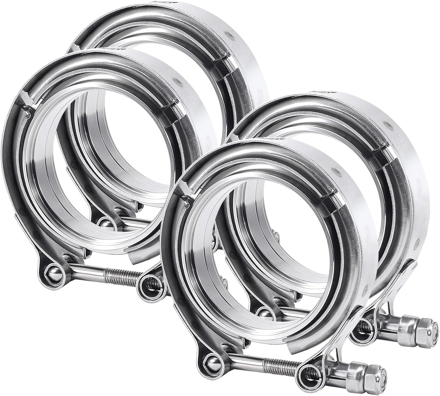 EVIL ENERGY 3.0 Inch V Band Clamp with Flange for Exhaust Systems
