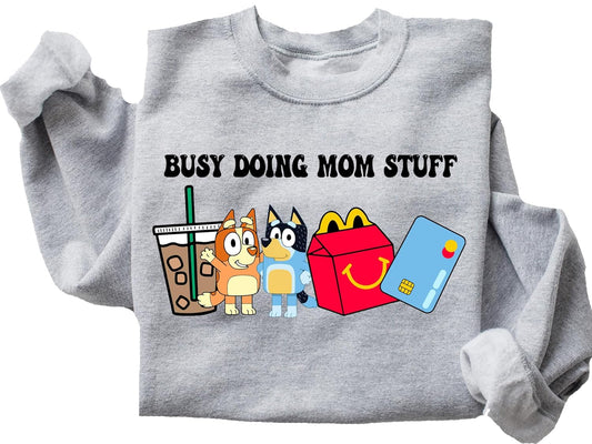 Handmade Mom Life Sweatshirt ~ Funny Christmas Shirt