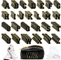 Chenille Letter Patches 156 Piece Set A-Z - Self Adhesive Preppy