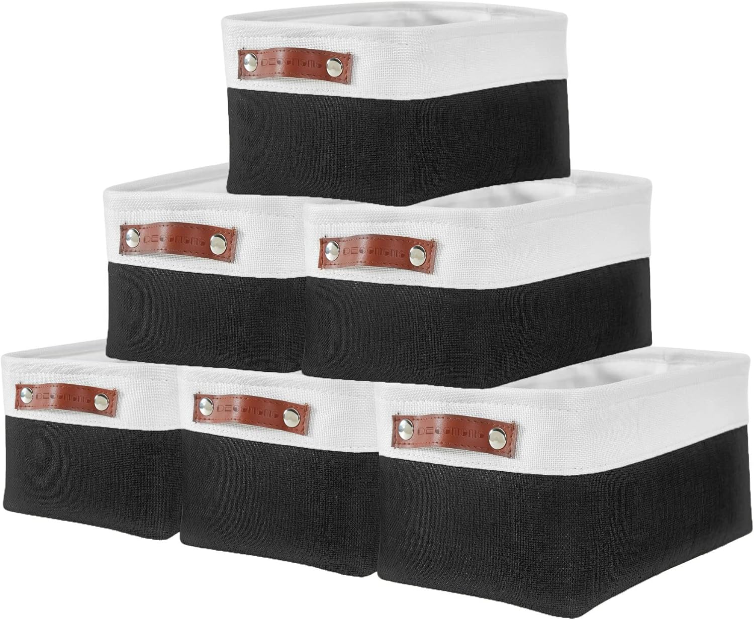 DECOMOMO Small Storage Basket Set for Organizing Your Home