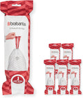 Brabantia PerfectFit Trash Bags Size J/5.3-6.6 Gal - Durable