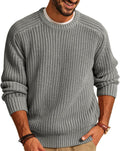 PJ PAUL JONES Mens Sweater Crewneck Knit Pullover - Cozy, Stretchy Fit