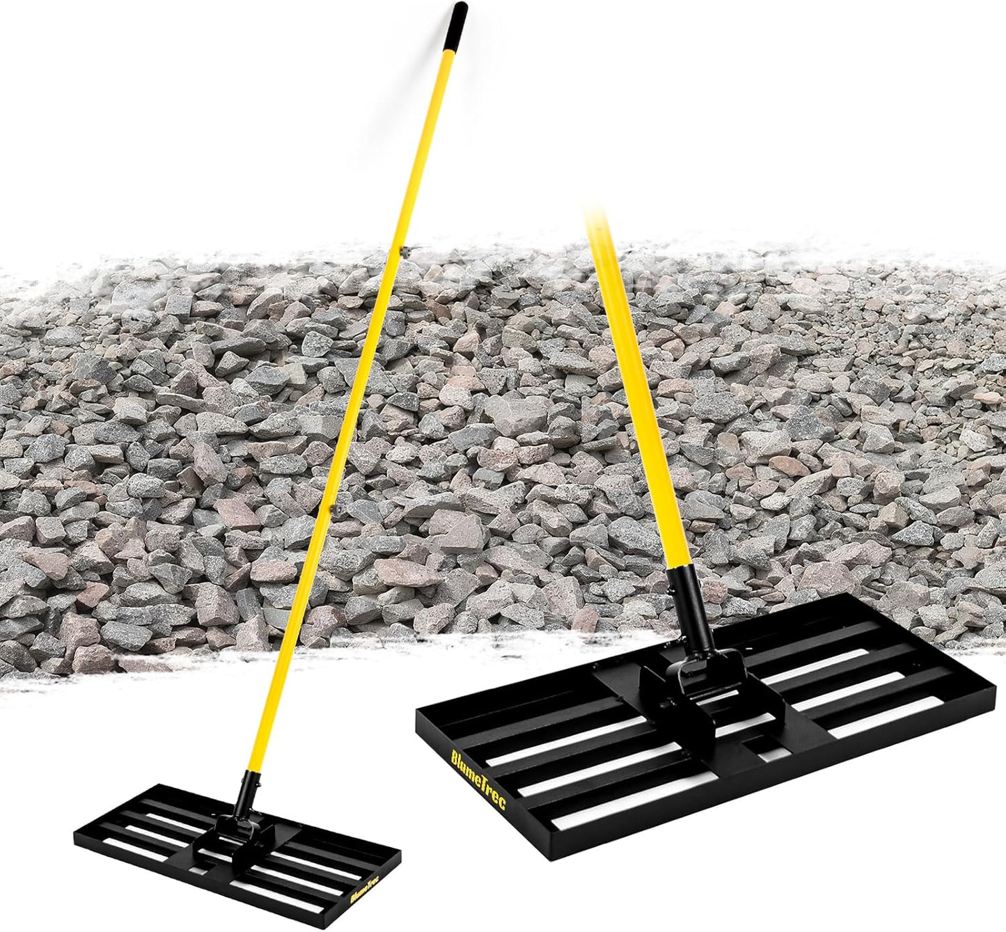 Heavy Duty Lawn Leveling Rake for Smooth Outdoor Surfaces