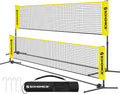 10ft/13ft/16.5ft Adjustable Badminton Net for Kids and Pickleball