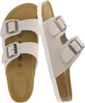 CUSHIONAIRE Lane Cork Footbed Sandals for Women (Style R4SW)