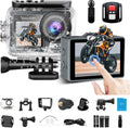 Action Camera 5K30FPS 48MP Ultra HD Underwater Camera - Dual Screens