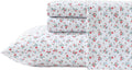 Queen Sheet Set Cotton Percale Bedding - Crisp, Lightweight Comfort