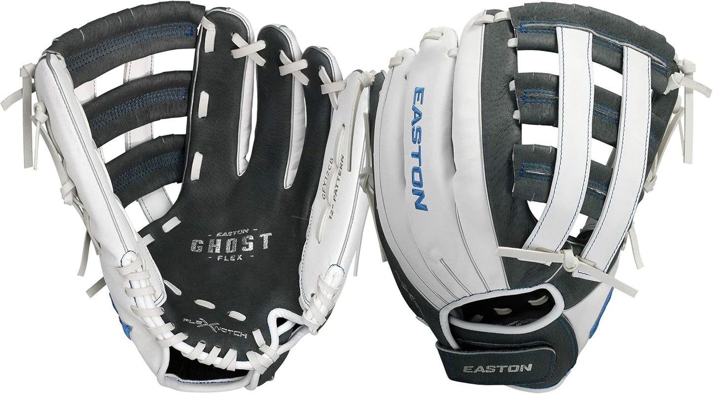 Easton Ghost Flex Youth Softball Glove for Beginners 10in-12