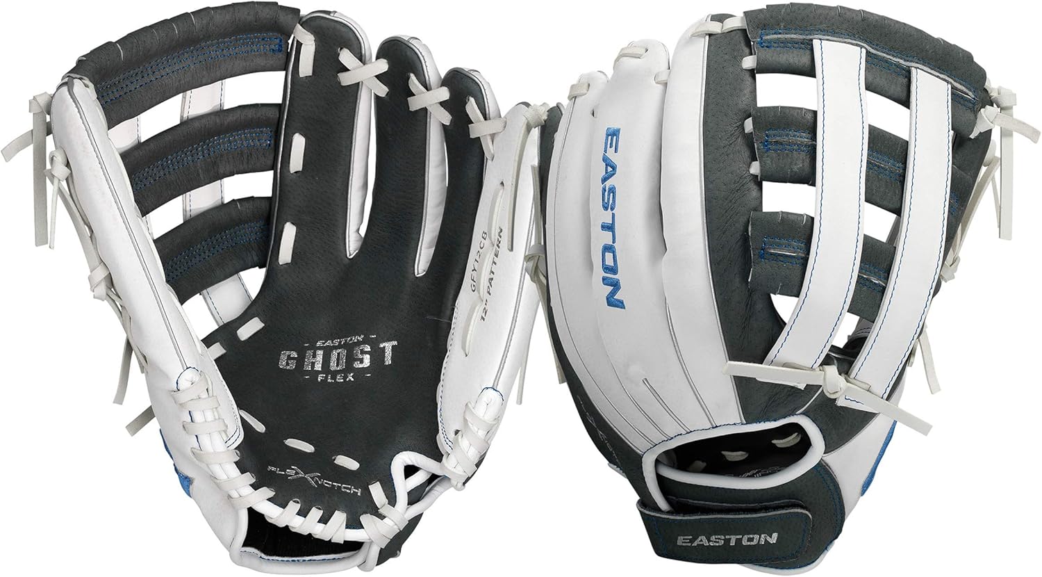 Easton Ghost Flex Youth Softball Glove for Beginners 10in-12