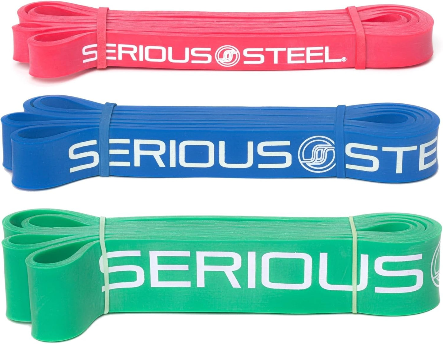Serious Steel 41in Assisted Pull-up Band Set for Training