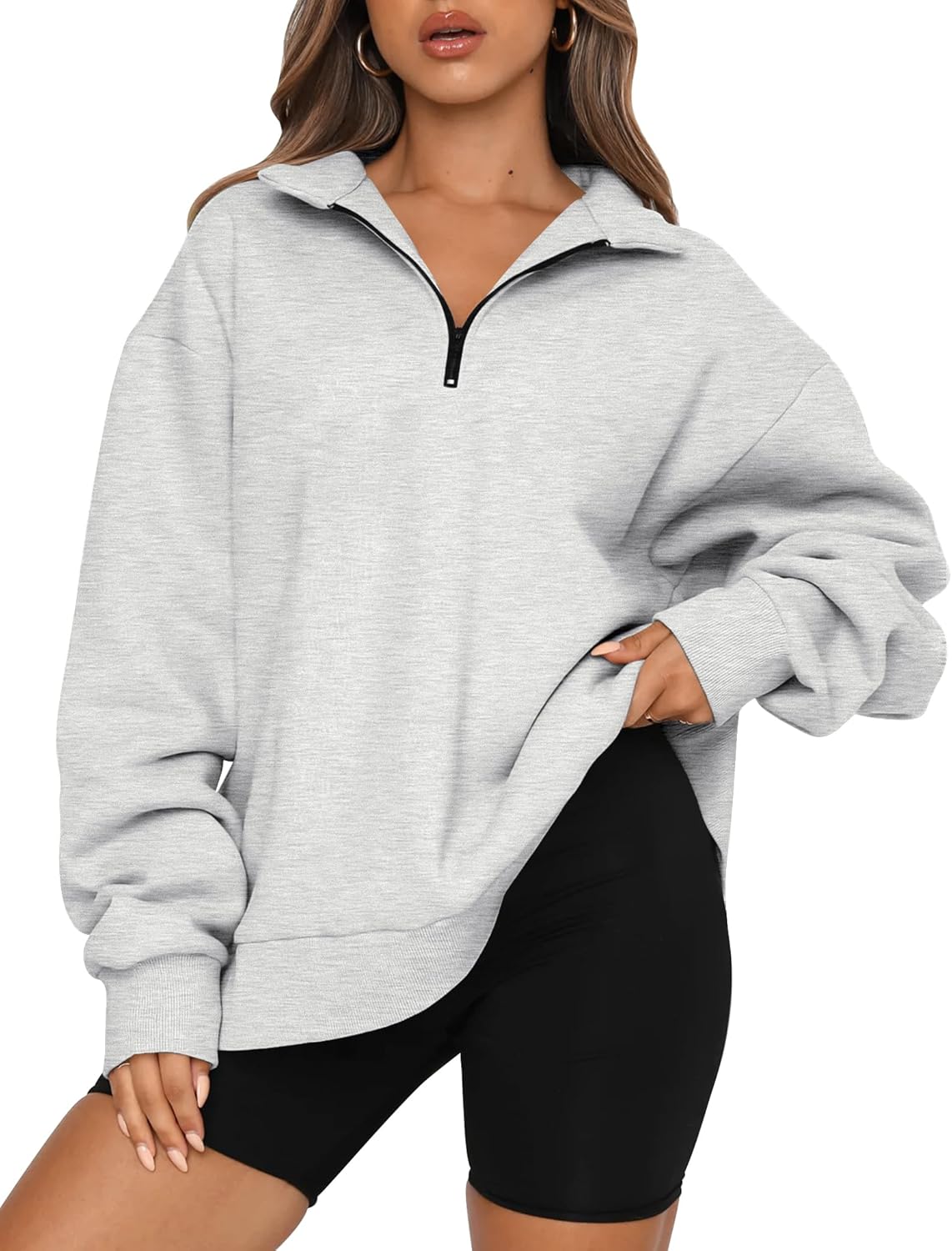 Trendy Queen Womens Oversized Sweatshirts for Fall Fashion