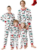 PATPAT Christmas Family Matching Pajama Sets with Socks