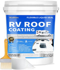 RV Roof Coating White - Waterproof Solar Reflective Sealant
