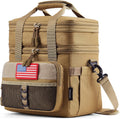 Tactical Lunch Box for Men - Double Deck Expandable Insulated Cooler