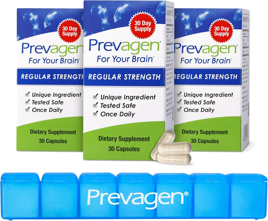 Prevagen Regular Strength Capsules for Brain Health - 90 Count