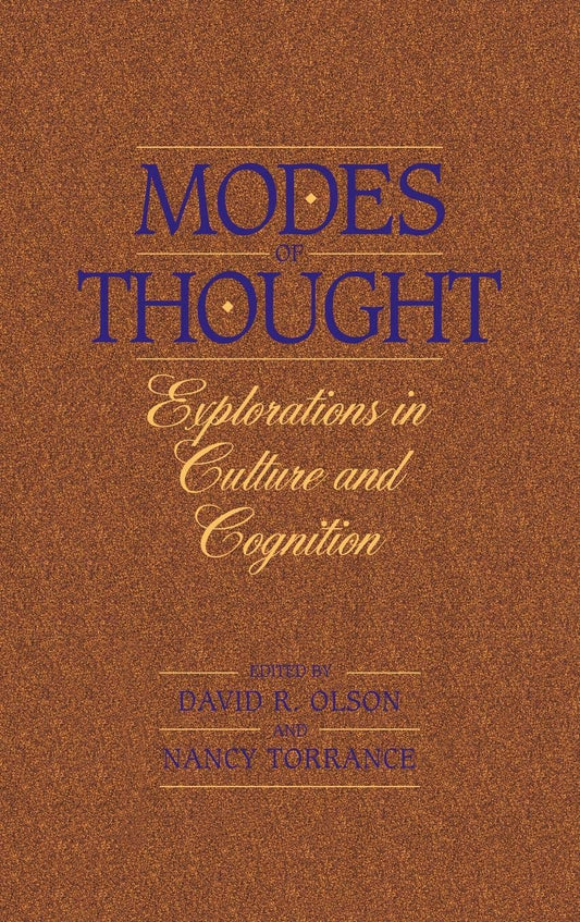 Modes of Thought: Explorations in Culture and Cognition Review