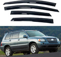 IG Window Visor for Toyota Highlander 2001-2007 - Rain Guard Mugen