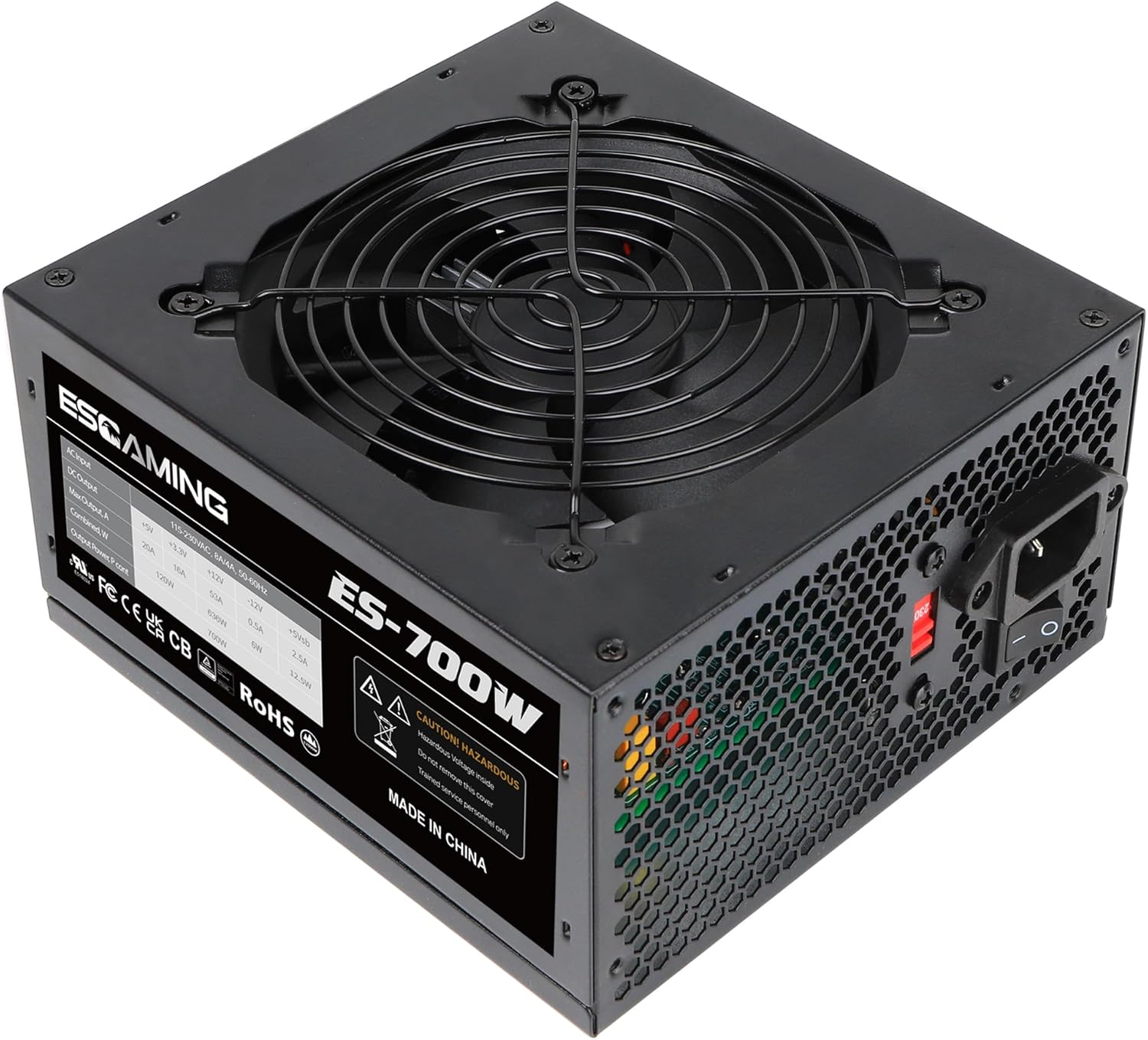 700W ATX Power Supply for Reliable Gaming Performance