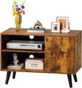 WLIVE TV Stand for 40 in TVs - Compact Mid-Century Console
