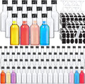 120 Pack 2 oz Mini Liquor Bottles with Funnels - Party Favor Set