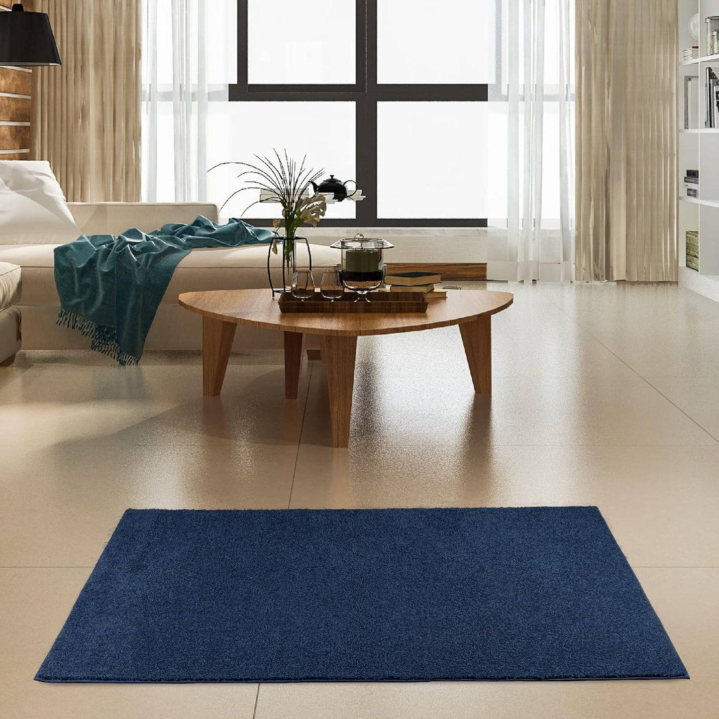 Ambiant Pet Friendly Solid Color Area Rugs for Every Room