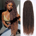30 Inch Marley Twist Braiding Hair Ombre Brown - Pre-Separated Crochet