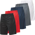 Ultra Performance 5 Pack Mens Shorts - Versatile Athletic Gym Shorts