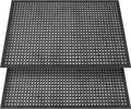 Anti Fatigue Rubber Floor Mat 2 Pack 36 x 60 in - Durable Comfort