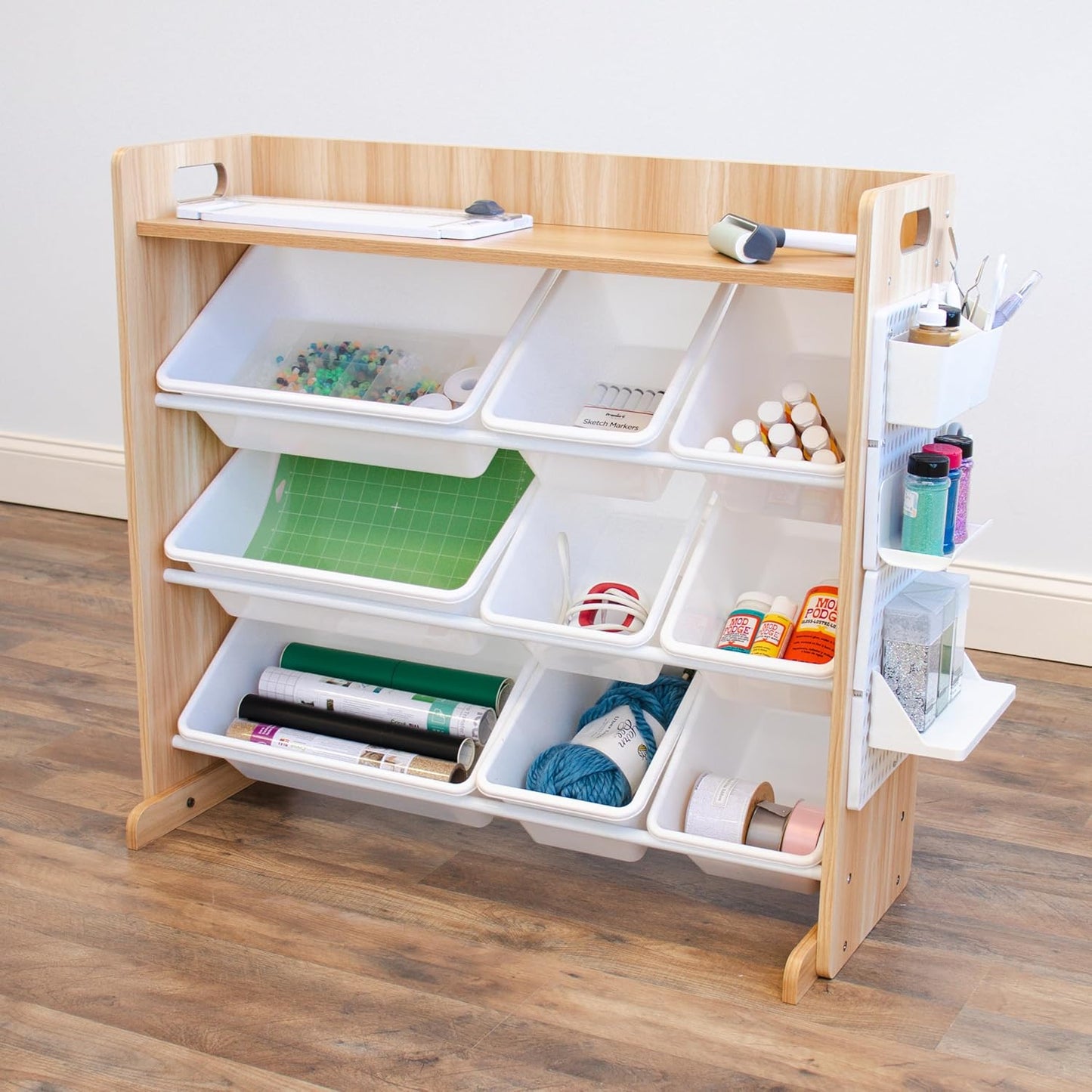 Humble Crew Crafts and Toy Storage Organizer for Kids' Rooms