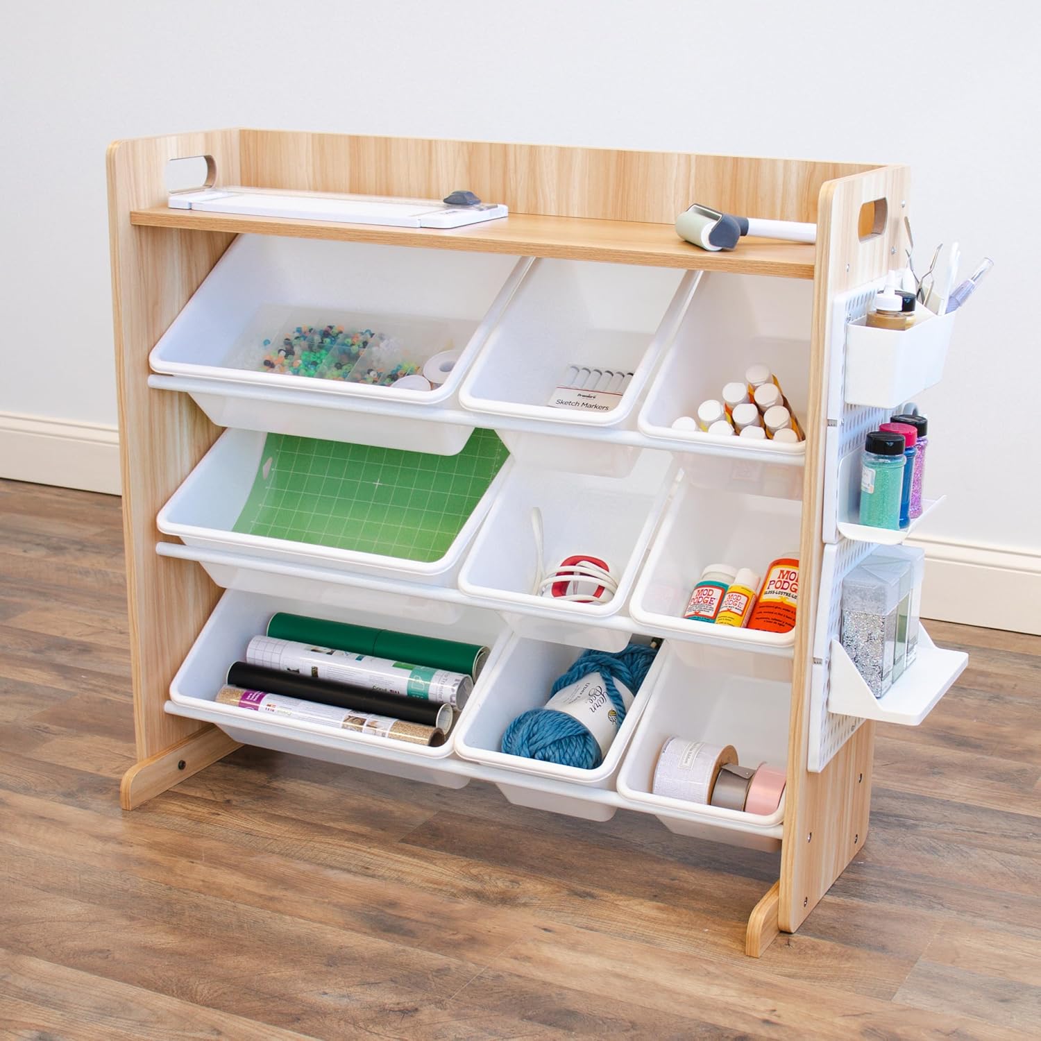 Humble Crew Crafts and Toy Storage Organizer for Kids' Rooms
