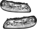 Headlight Assembly Compatible with 1997-2003 Chevy Malibu - Bright
