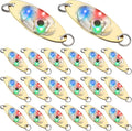 LED Fishing Lures Underwater Flasher 10-Pack - Deep Drop Fishing