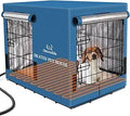 Clawsable Heated Dog House for Outdoor - Insulated Crate Kit