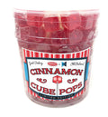 Hard Candy Cube Lollipop Suckers 100 Count - Old Fashioned Square