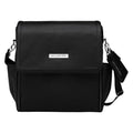 Boxy Backpack Diaper Bag in Ebony - Stylish Spacious Backpack