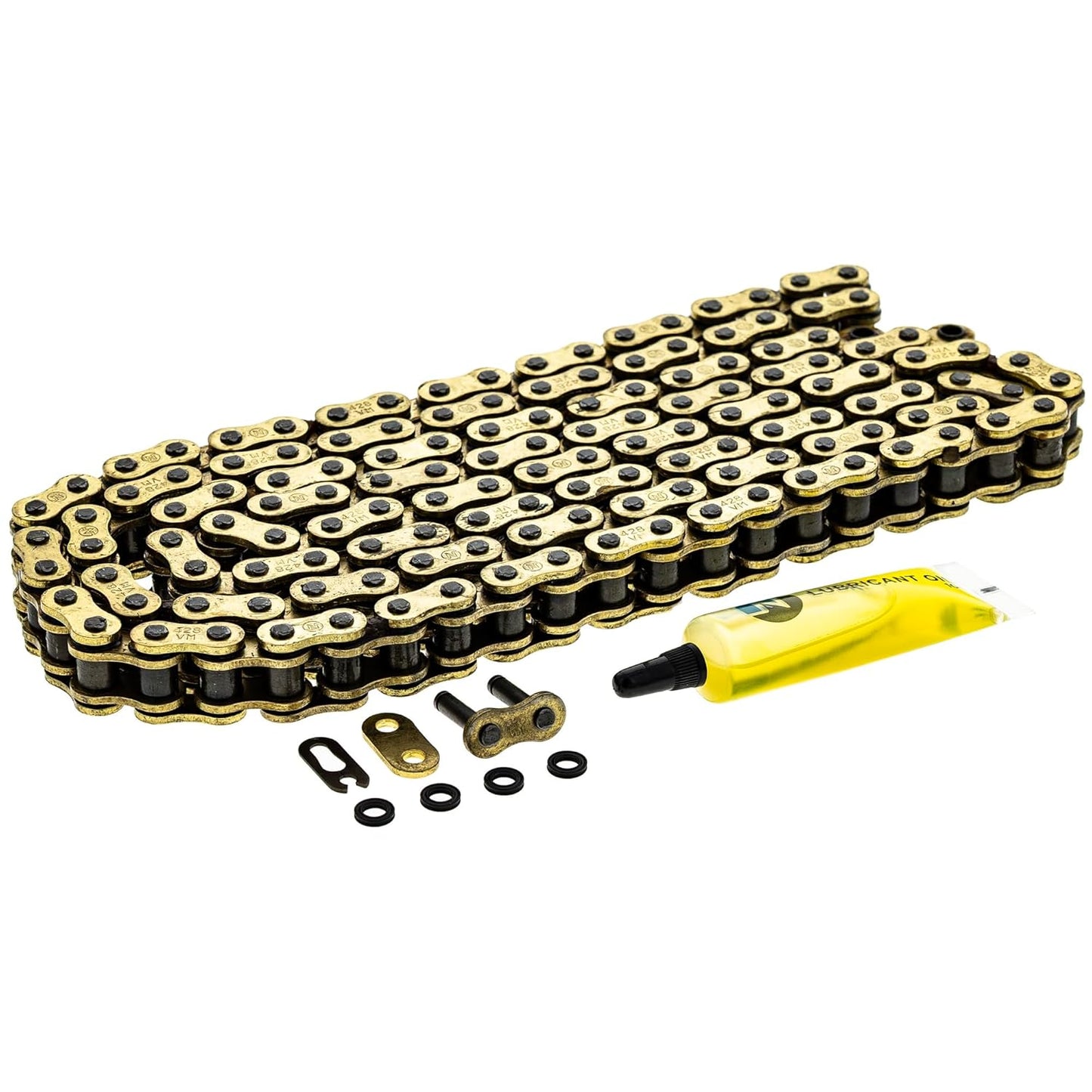NICHE Gold 428 X-Ring Chain 142 Links for Ultimate Performance