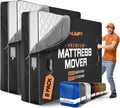 King Size Mattress Moving Bags 2-Pack with 8 Handles - Tear-Proof