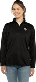 Women's Collegiate Micro Mesh Performance 1/4 Zip Pullover - Team