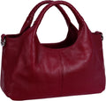 Genuine Leather Shoulder Bag for Women - Medium Work Tote