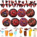 400 Halloween Umbrella Picks by SiliFine - Festive Cocktail Decor