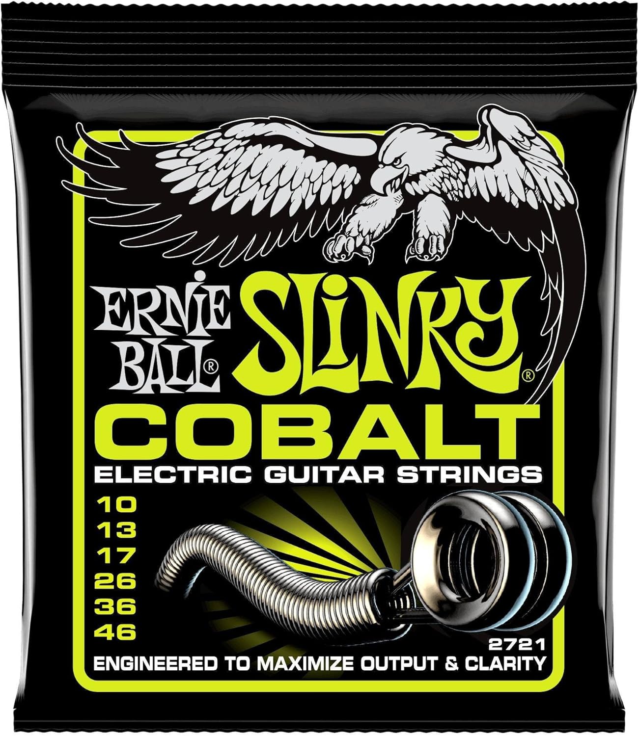 Enhanced Tone: Ernie Ball Regular Slinky Cobalt Strings