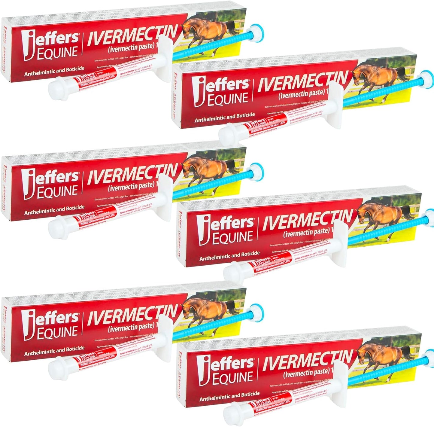 Jeffers Ivermectin Gel Dewormer for Horses - Effective Control