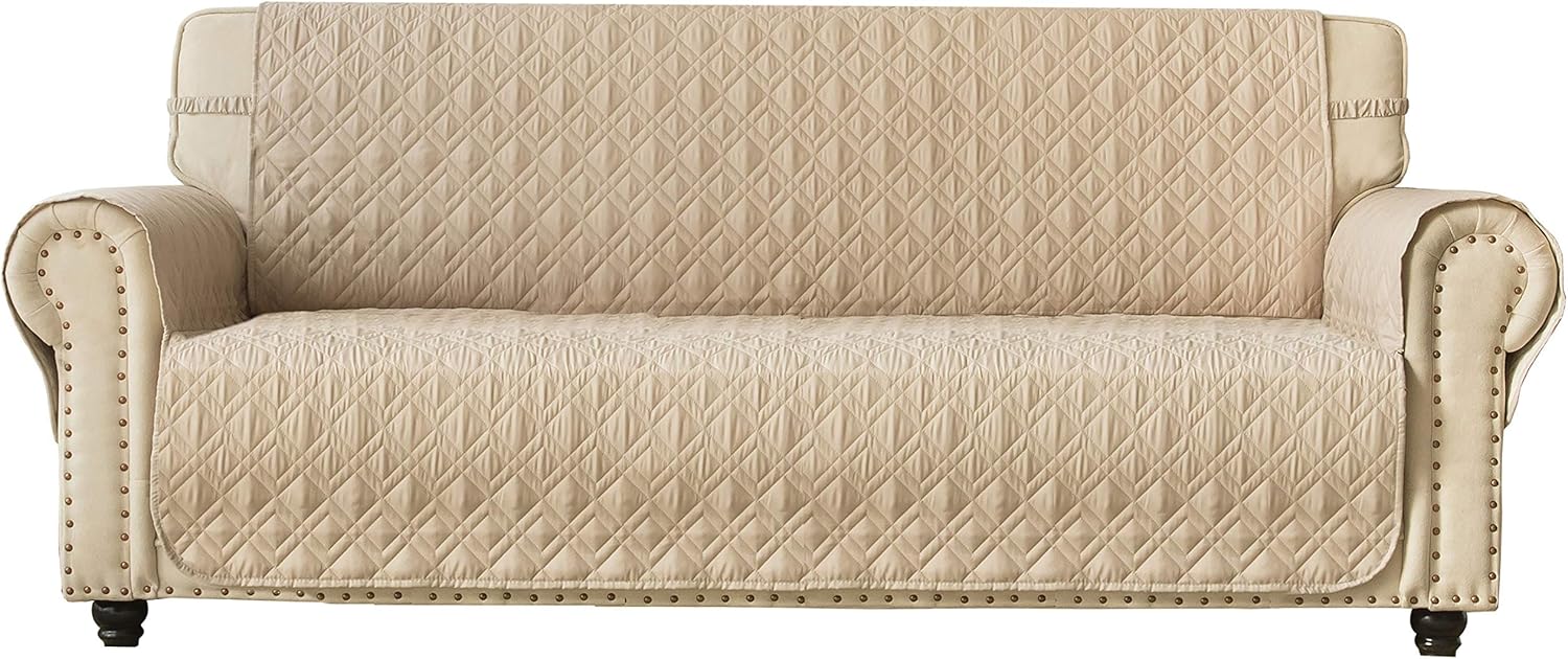 Ameritex Couch Sofa Slipcover 100% Waterproof for Pets and Kids