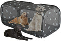 2-in-1 Dog Playpen 73.5in Pop Up Pet Playpen - Spacious Portable Pen