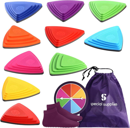 10 Stepping Stones for Kids Balance Blocks Promote Coordination